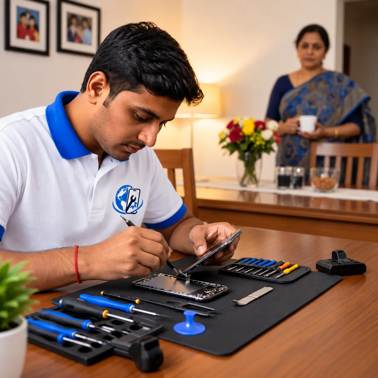 Professional device repair service